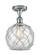 Ballston LED Semi-Flush Mount in Polished Chrome (405|516-1C-PC-G122-8RW-LED)
