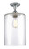 Ballston LED Semi-Flush Mount in Polished Chrome (405|516-1C-PC-G112-L-LED)