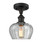 Ballston One Light Semi-Flush Mount in Oil Rubbed Bronze (405|516-1C-OB-G92)