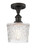 Ballston LED Semi-Flush Mount in Oil Rubbed Bronze (405|516-1C-OB-G402-LED)