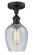 Ballston One Light Semi-Flush Mount in Oil Rubbed Bronze (405|516-1C-OB-G292)