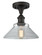 Ballston One Light Semi-Flush Mount in Oil Rubbed Bronze (405|516-1C-OB-G132)