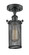 Austere One Light Flush Mount in Oil Rubbed Bronze (405|516-1C-OB-CE219)