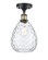 Ballston One Light Semi-Flush Mount in Black Antique Brass (405|516-1C-BAB-G372)