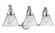 Franklin Restoration LED Bath Vanity in Polished Chrome (405|515-3W-PC-G42-LED)