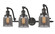 Franklin Restoration LED Bath Vanity in Oil Rubbed Bronze (405|515-3W-OB-G53-LED)