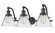 Franklin Restoration LED Bath Vanity in Oil Rubbed Bronze (405|515-3W-OB-G42-LED)