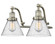 Franklin Restoration Two Light Bath Vanity in Brushed Satin Nickel (405|515-2W-SN-G44)