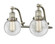 Franklin Restoration LED Bath Vanity in Brushed Satin Nickel (405|515-2W-SN-G202-6-LED)