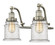 Franklin Restoration LED Bath Vanity in Brushed Satin Nickel (405|515-2W-SN-G184-LED)