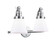 Franklin Restoration LED Bath Vanity in Polished Chrome (405|515-2W-PC-G61-LED)