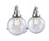 Franklin Restoration Two Light Bath Vanity in Polished Chrome (405|515-2W-PC-G204-8)
