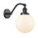 Franklin Restoration One Light Wall Sconce in Matte Black (405|515-1W-BK-G201-8)