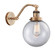Franklin Restoration LED Wall Sconce in Brushed Brass (405|515-1W-BB-G202-8-LED)