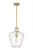 Norwalk LED Mini Pendant in Brushed Brass (405|493-1S-BB-G504-12-LED)