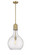 Auralume LED Pendant in Brushed Brass (405|492-1S-BB-G584-14-LED)