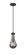 Downtown Urban One Light Pendant in Matte Black (405|451-1P-BK-G451-5SM)