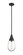 Downtown Urban One Light Pendant in Matte Black (405|450-1S-BK-G450-6CL)
