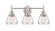 Caden LED Bath Vanity in Satin Nickel (405|447-3W-SN-G172-LED)