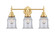 Caden LED Bath Vanity in Satin Gold (405|447-3W-SG-G182-LED)