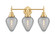 Caden Three Light Bath Vanity in Satin Gold (405|447-3W-SG-G165)