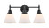 Caden LED Bath Vanity in Matte Black (405|447-3W-BK-G41-LED)