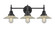 Caden Three Light Bath Vanity in Matte Black (405|447-3W-BK-G2)