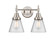 Caden Two Light Bath Vanity in Satin Nickel (405|447-2W-SN-G64)