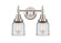 Caden LED Bath Vanity in Satin Nickel (405|447-2W-SN-G52-LED)