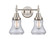 Caden LED Bath Vanity in Satin Nickel (405|447-2W-SN-G192-LED)