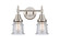 Caden Two Light Bath Vanity in Satin Nickel (405|447-2W-SN-G184S)