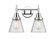 Caden Two Light Bath Vanity in Polished Chrome (405|447-2W-PC-G64)