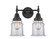 Caden Two Light Bath Vanity in Matte Black (405|447-2W-BK-G182)
