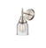 Caden One Light Wall Sconce in Satin Nickel (405|447-1W-SN-G54)