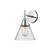 Caden One Light Wall Sconce in Polished Chrome (405|447-1W-PC-G44)