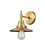 Caden One Light Wall Sconce in Brushed Brass (405|447-1W-BB-M4-BB)