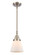 Caden One Light Mini Pendant in Brushed Satin Nickel (405|447-1S-SN-G61)