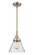 Caden One Light Mini Pendant in Brushed Satin Nickel (405|447-1S-SN-G44)