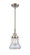 Caden LED Mini Pendant in Brushed Satin Nickel (405|447-1S-SN-G192-LED)
