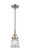 Caden LED Mini Pendant in Brushed Satin Nickel (405|447-1S-SN-G182S-LED)