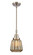 Caden One Light Mini Pendant in Brushed Satin Nickel (405|447-1S-SN-G146)