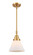 Caden LED Mini Pendant in Satin Gold (405|447-1S-SG-G41-LED)