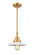 Caden One Light Mini Pendant in Satin Gold (405|447-1S-SG-G1)