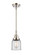 Caden LED Mini Pendant in Polished Nickel (405|447-1S-PN-G52-LED)