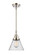 Caden One Light Mini Pendant in Polished Nickel (405|447-1S-PN-G44)