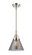 Caden LED Mini Pendant in Polished Nickel (405|447-1S-PN-G43-LED)
