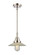Caden One Light Mini Pendant in Polished Nickel (405|447-1S-PN-G2)