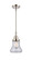 Caden One Light Mini Pendant in Polished Nickel (405|447-1S-PN-G192)