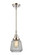 Caden One Light Mini Pendant in Polished Nickel (405|447-1S-PN-G142)