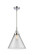 Caden LED Mini Pendant in Polished Chrome (405|447-1S-PC-G42-L-LED)